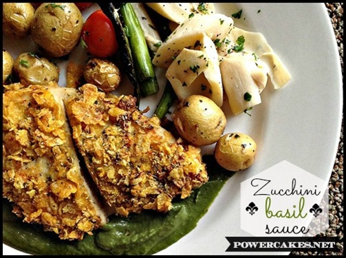 zucchini basil sauce