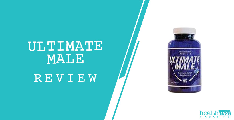 Ultimate Male Review – Testosterone Booster Supplement Bottle