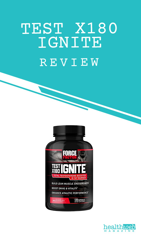 Test X 180 Review – Test X 180 Male Vitality & Fat Burner Supplement Bottle