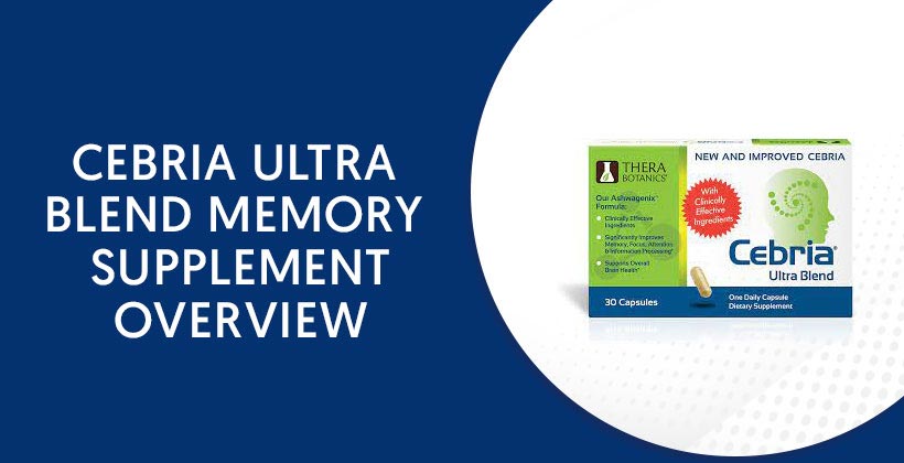 Cebria Ultra Blend Memory Supplement