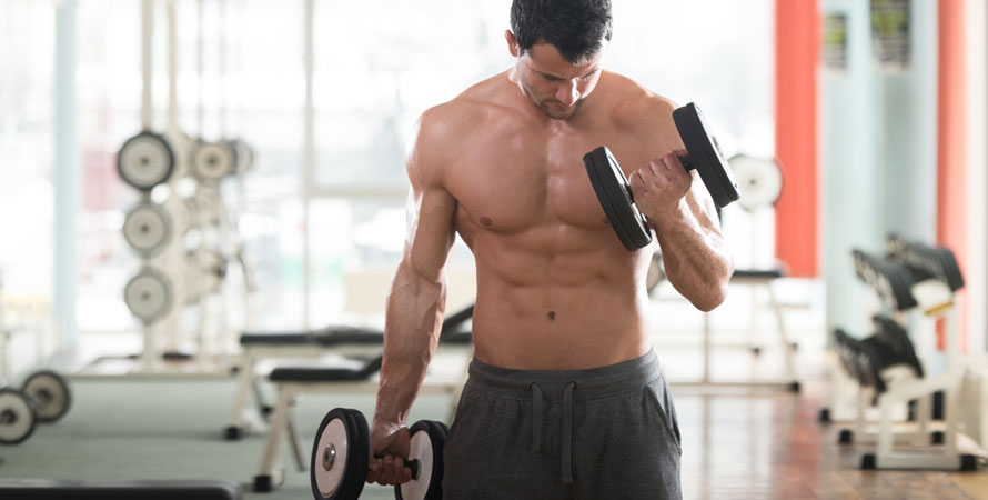 Standing Biceps Dumbbell Curl