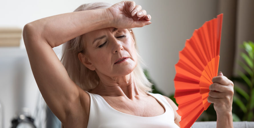 During menopause