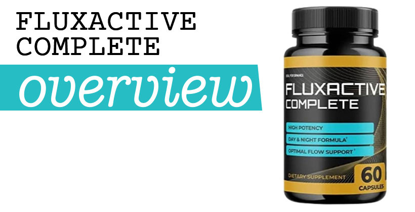 Fluxactive Complete supplement bottle – Fluxactive Complete Review prostate health formula