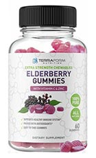 TerraForm Elderberry Gummies