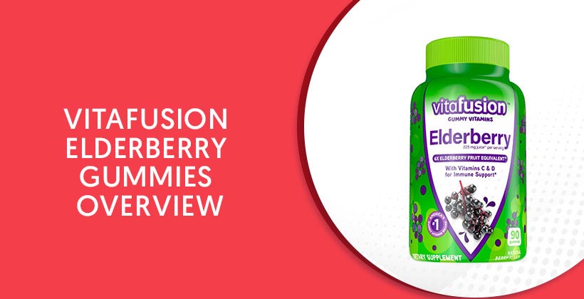 Vitafusion Elderberry Gummies