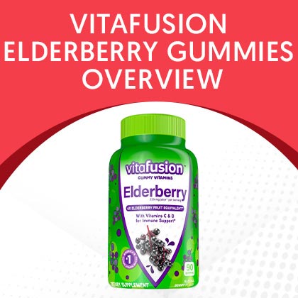 Vitafusion Elderberry Gummies