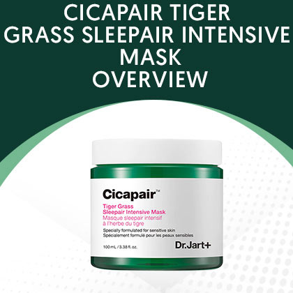 Cicapair Tiger Grass Sleepair Intensive Mask