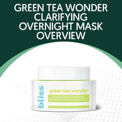 Green Tea Wonder Clarifying Overnight Mask