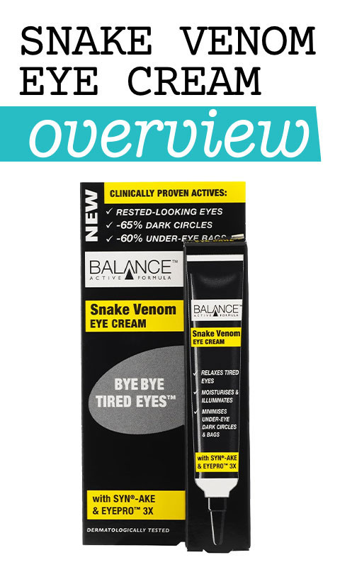 Snake Venom Eye Cream
