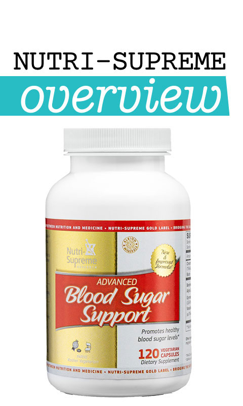 Nutri-Supreme Advanced Blood Sugar