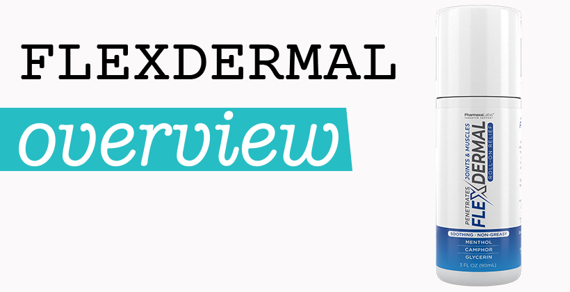 Flexdermal Review – Joint Pain Relief Cream Bottle Image
