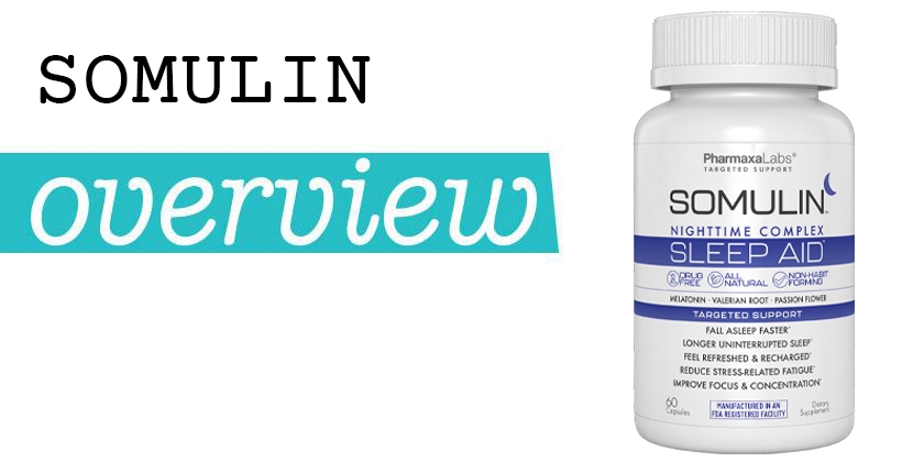 Somulin Review – Natural Sleep Aid Bottle Image for Insomnia and Stress Relief