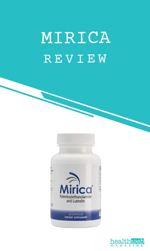 Mirica (Original Formula 120) Review – PEA and Luteolin Supplement Bottle
