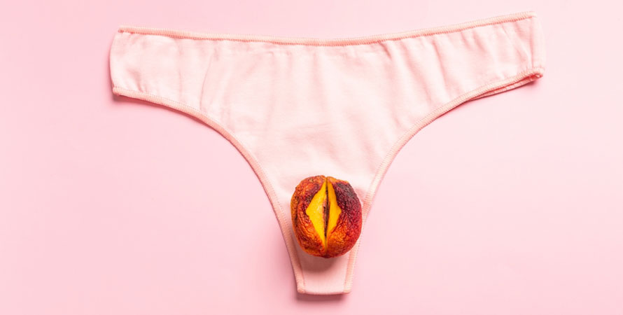 Symptoms of vulvar atrophy