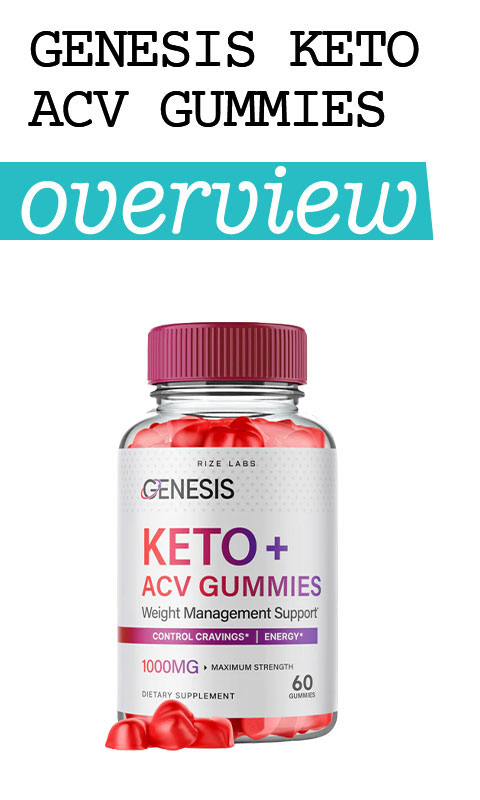 Genesis Keto ACV Gummies