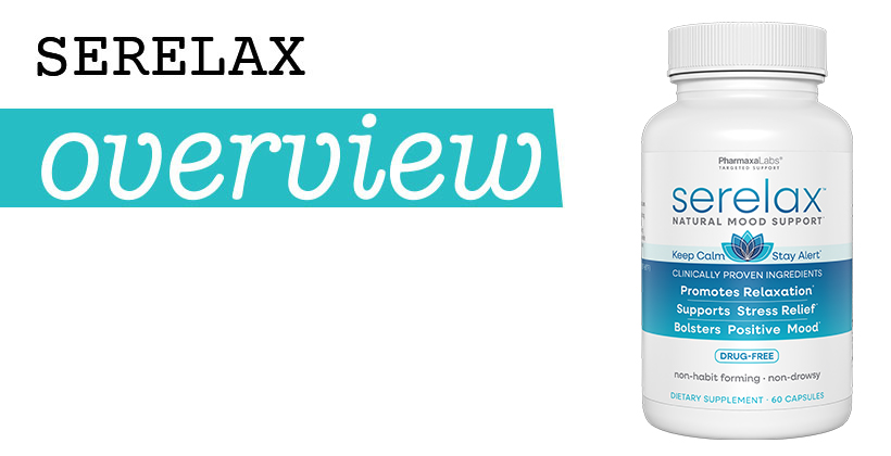 Serelax Review – Natural Mood Support Supplement Bottle Image