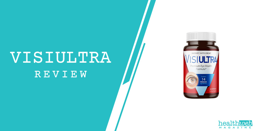 VisiUltra Review – Bottle Image of Vision Support Eye Health Supplement