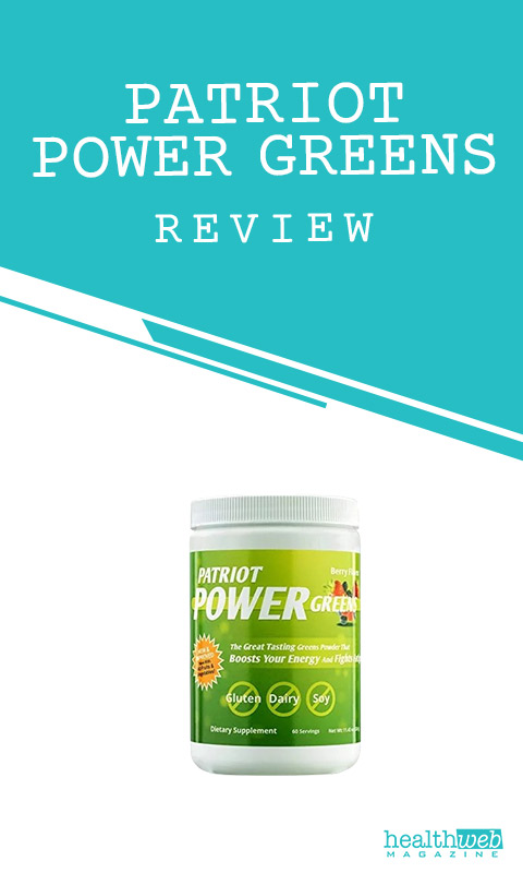 Patriot Power Greens Review – Bottle of Patriot Power Greens Powdered Superfood Supplement