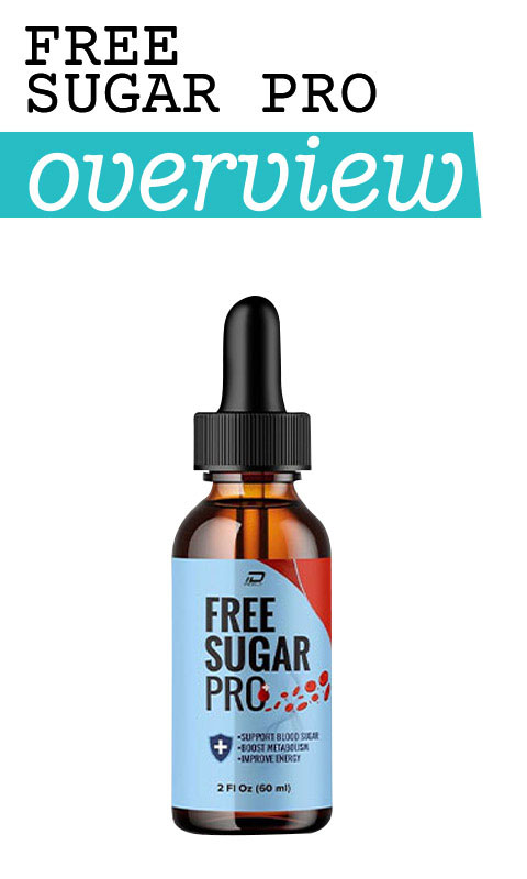 Free Sugar Pro Review – Bottle of Free Sugar Pro Liquid Blood Sugar Support Supplement