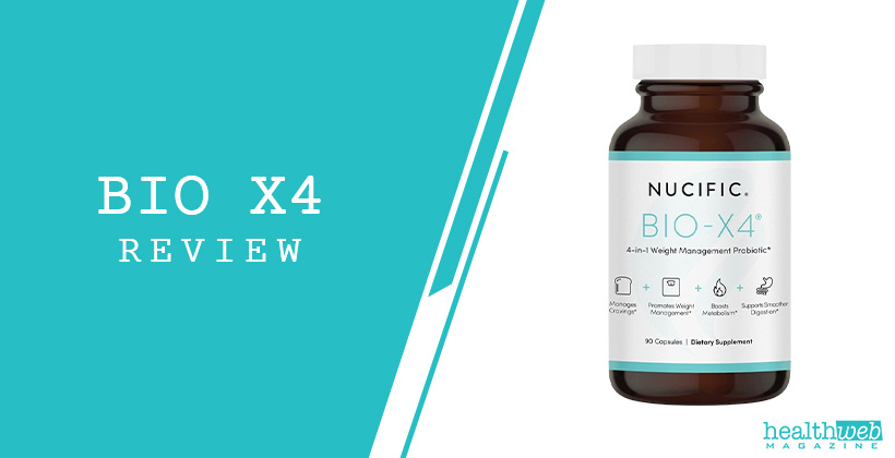 Bio X4 Review – Nucific Bio X4 Probiotic Supplement Bottle