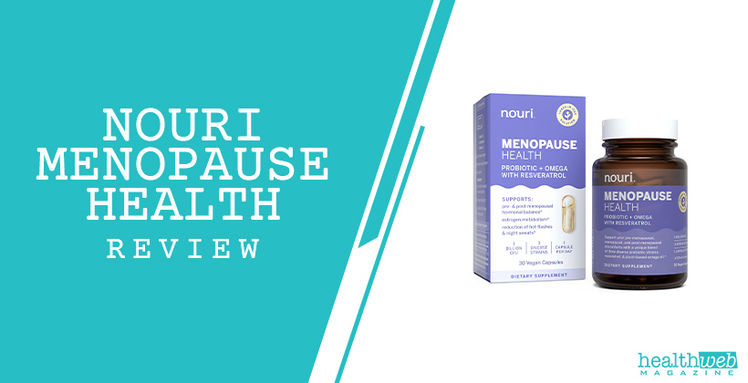 Nouri Menopause Health Review – Bottle Image of Menopause Support Supplement