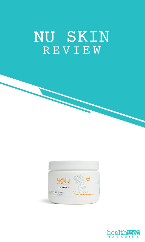 Nu Skin Beauty Focus® Collagen+ Review – Bottle of Collagen Supplement