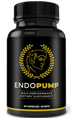 EndoPump Male Review – Bottle of EndoPump Male Performance Enhancement Supplement