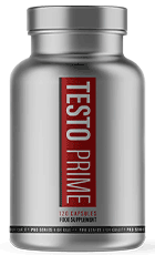 TestoPrime Supplement Bottle – Natural Testosterone Booster Review