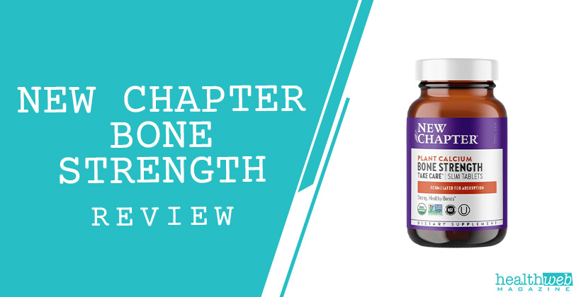 New Chapter Bone Strength Review – Plant-Based Calcium Supplement Bottle