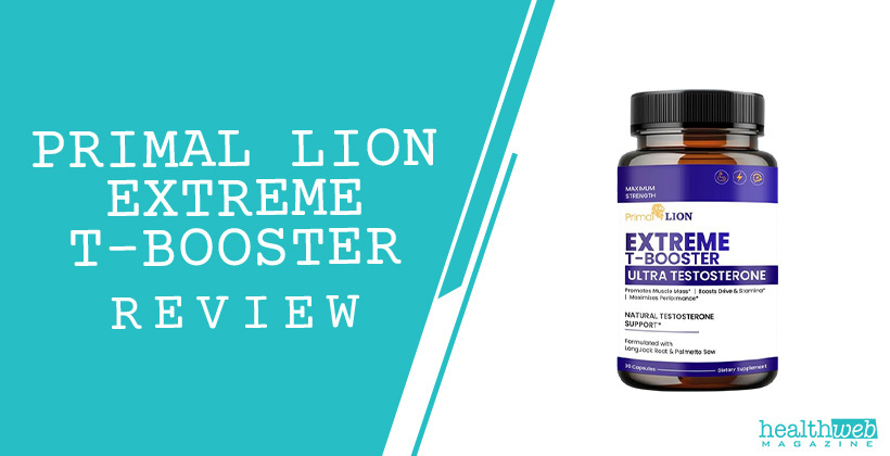 Primal Lion Extreme T-Booster Review – Testosterone Support Supplement Bottle