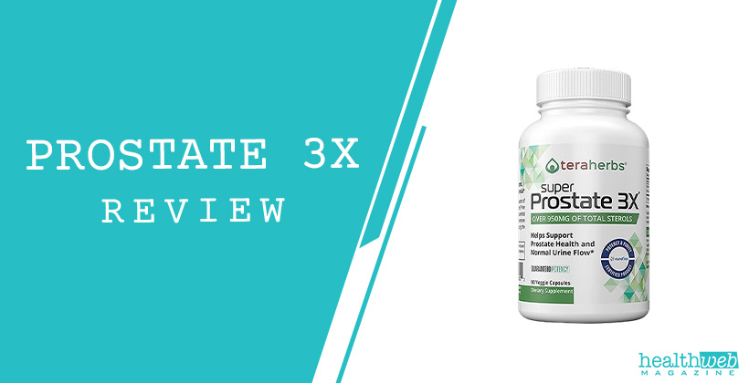 Prostate 3X Review – Prostate Health Support Supplement Bottle Image
