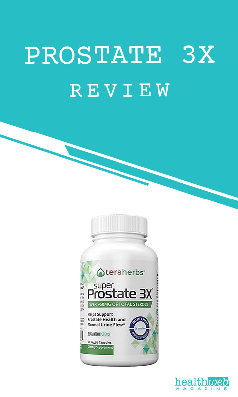 Prostate 3X Review – Prostate Health Support Supplement Bottle Image