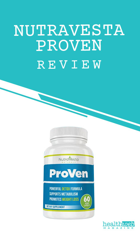 NutraVesta ProVen Review Bottle – Natural Weight Loss Detox