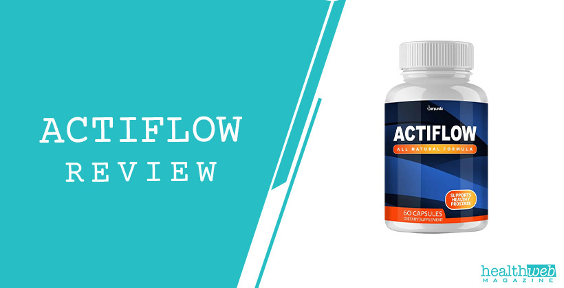 Actiflow Review – Natural Prostate Health Supplement Bottle