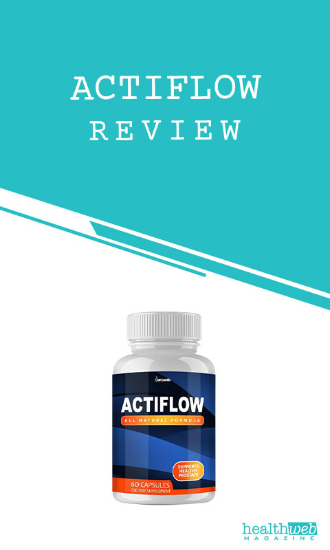 Actiflow Review – Natural Prostate Health Supplement Bottle