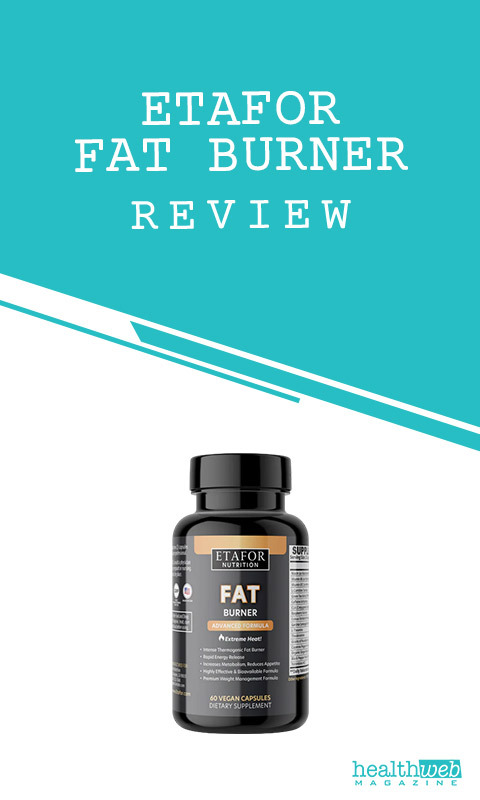 Etafor Fat Burner Review – Bottle Image of Weight Loss Supplement