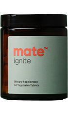 Mate Ignite Supplement Bottle – Natural Erectile Dysfunction Support Formula