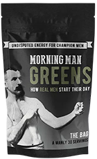 Morning Man Greens Supplement Bottle – 70+ Superfoods & Nutrients | Morning Man Greens Review