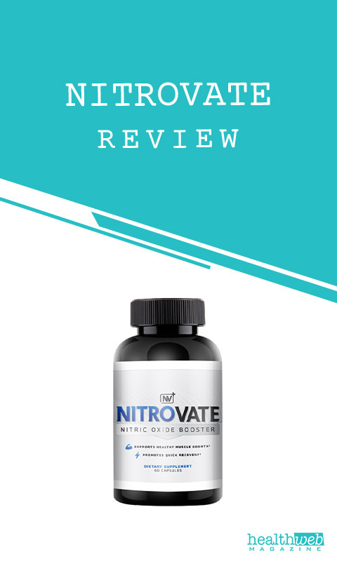 NitroVate Review – Bottle Image of Male Performance Supplement