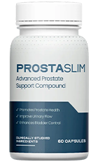 ProstaSlim Supplement Bottle – Natural Prostate Health Support | ProstaSlim Review