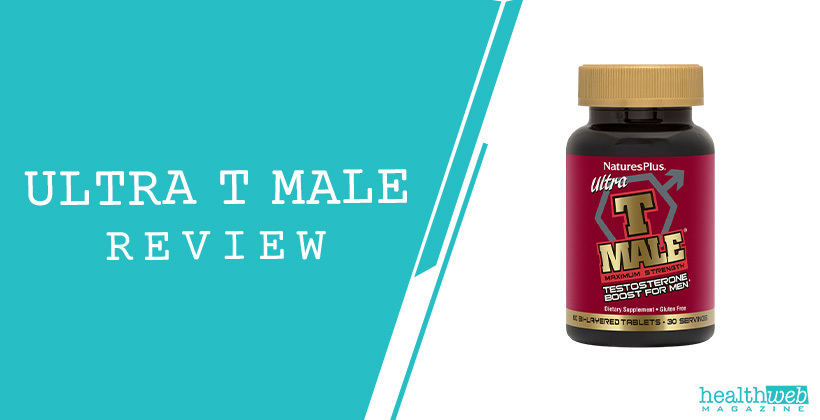 Ultra T Male Review – Men's Health Supplement Bottle Image