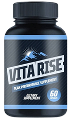 VitaRise Male Enhancement Supplement Bottle – Libido & Vitality Support | VitaRise Review