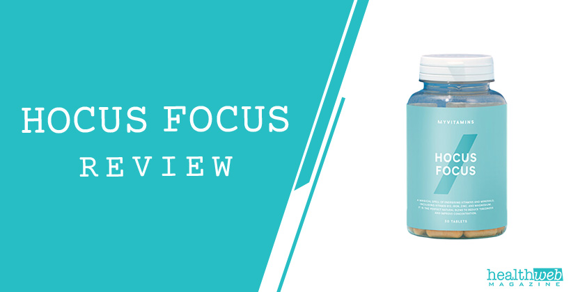 Hocus Focus Review – Cognitive Support & Energy Supplement Bottle
