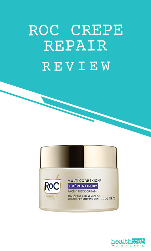 RoC Crepe Repair Review – Face & Neck Cream for Crepey Skin