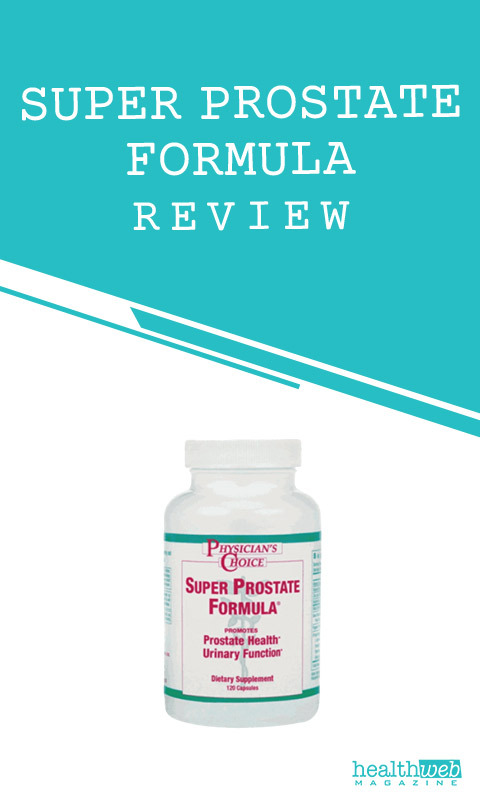 Super Prostate Formula Review – Prostate Health Support Bottle