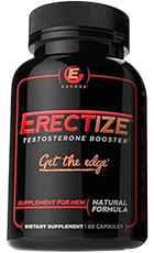 Erectize Review – Male Vitality & Testosterone Support Bottle