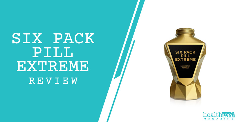 Six Pack Pill Extreme Review – Fat-Burning Supplement Bottle Image