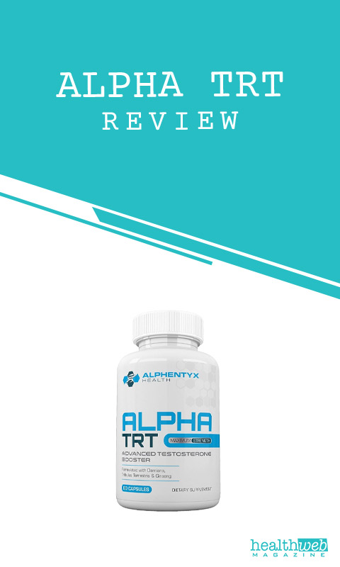 Alpha TRT Review – Natural Testosterone Booster Supplement Bottle