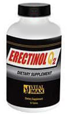 Erectinol Review – Bottle of Erectinol Male Performance Formula for ED Support