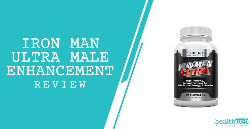 Iron Man Ultra Male Enhancement Review – Performance Support Supplement Bottle
